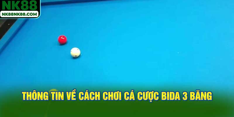 Thông tin về cách chơi cá cược bida 3 băng