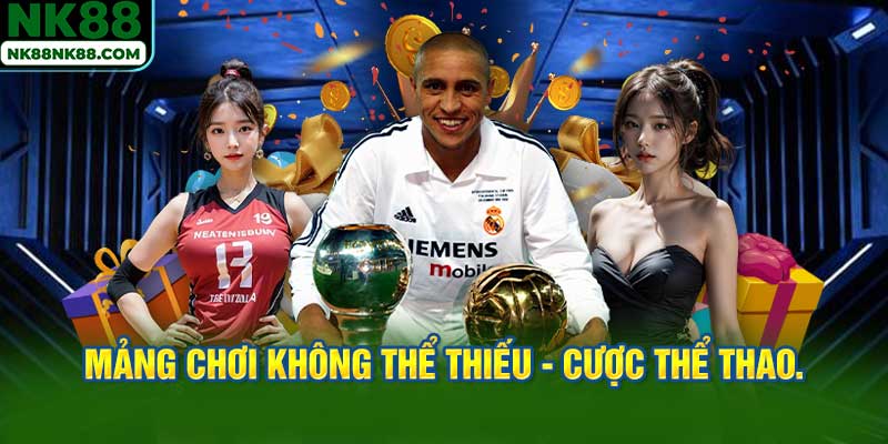 Mảng chơi không thể thiếu - Cược thể thao.